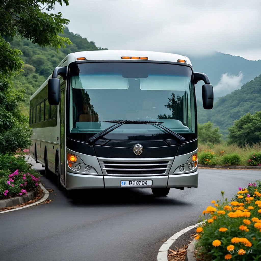 Madurai to Vagamon Luxury Tour – 2N/3D 2+2 40-Seater AC Coach