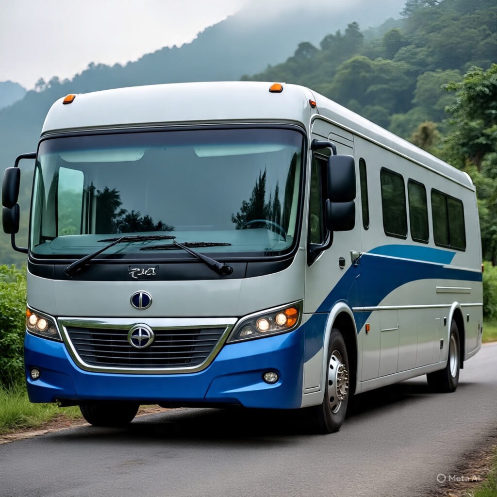 Madurai to Thekkady Adventure: 1N / 2D AC 2+2 40 Seater Luxury Bus