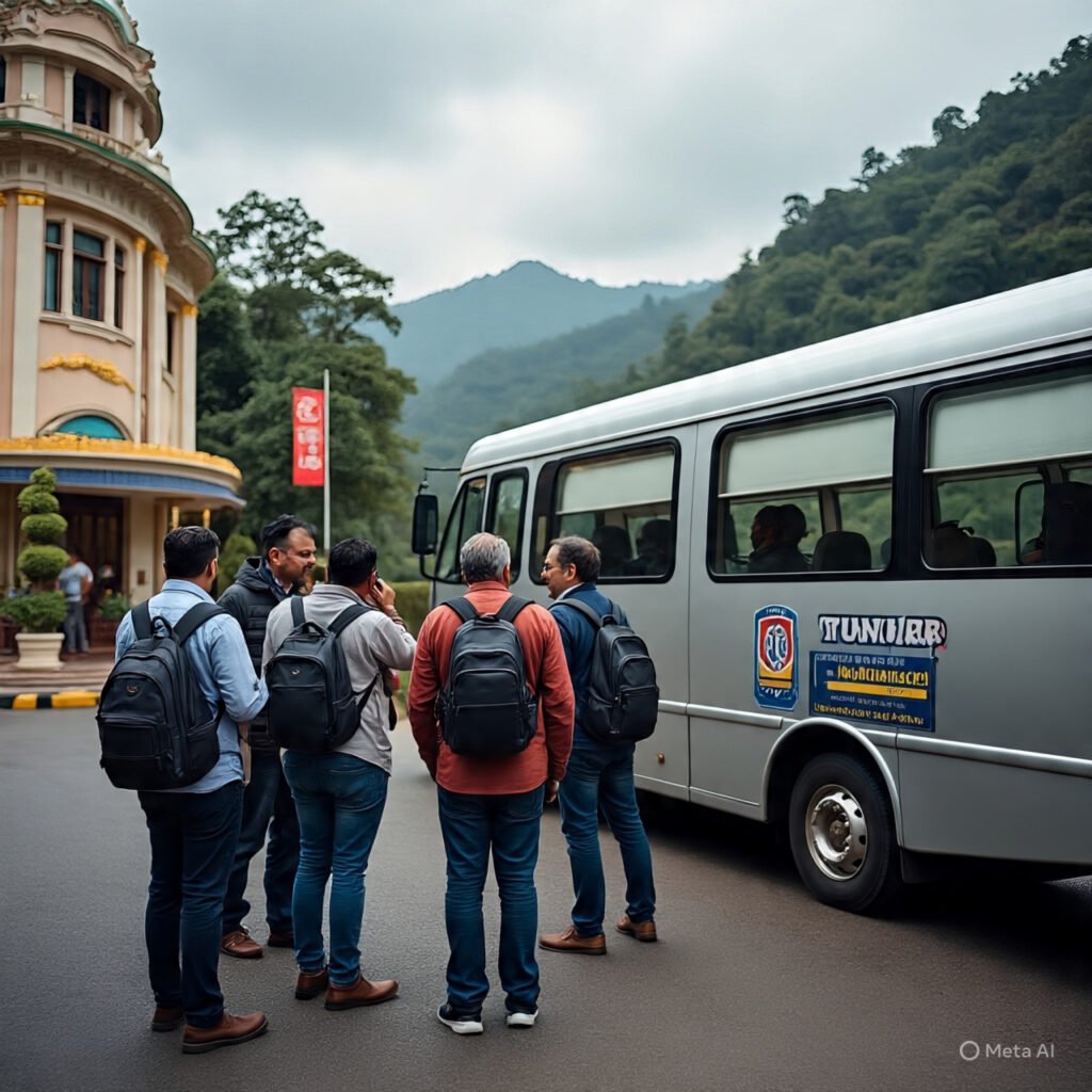 The Luxury CARAVAN Transfer: Madurai to Cochin Airport (COK)