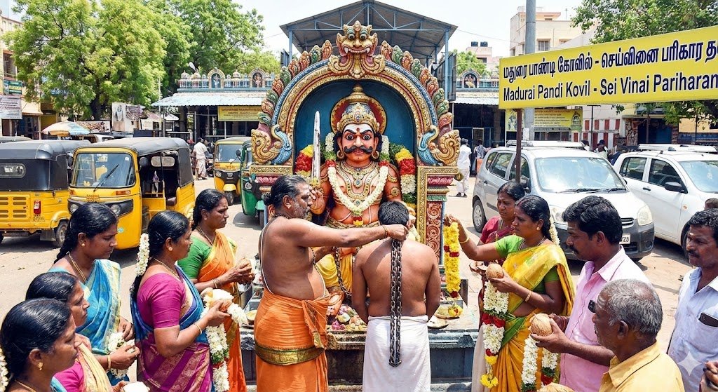 மதுரை பாண்டி கோவில் வரலாறு, செய்வினை பரிகாரம் & பயண வழிகாட்டி
