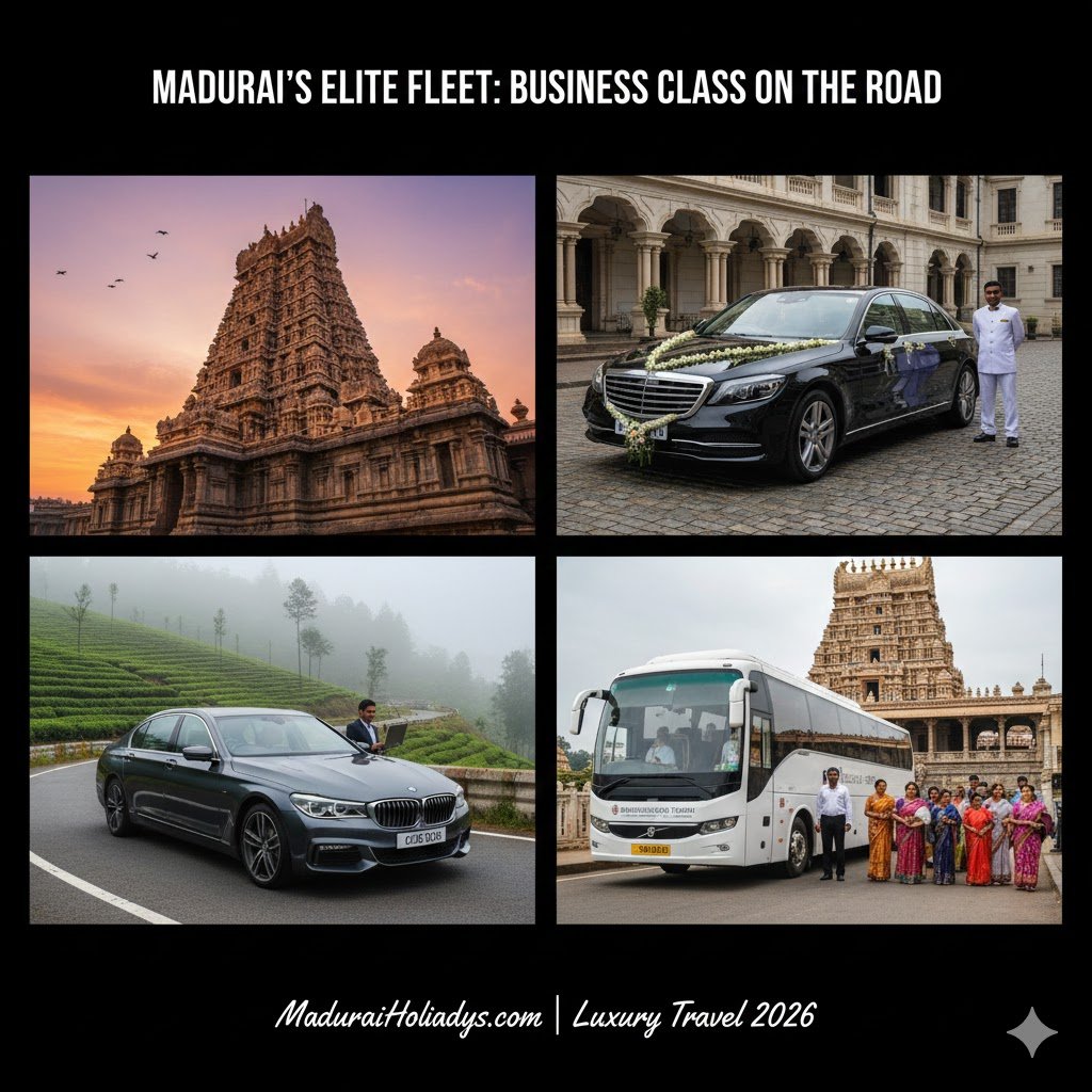 Top 10 Luxury Travel Operators in Madurai 2026: Benz, BMW & Volvo Rentals