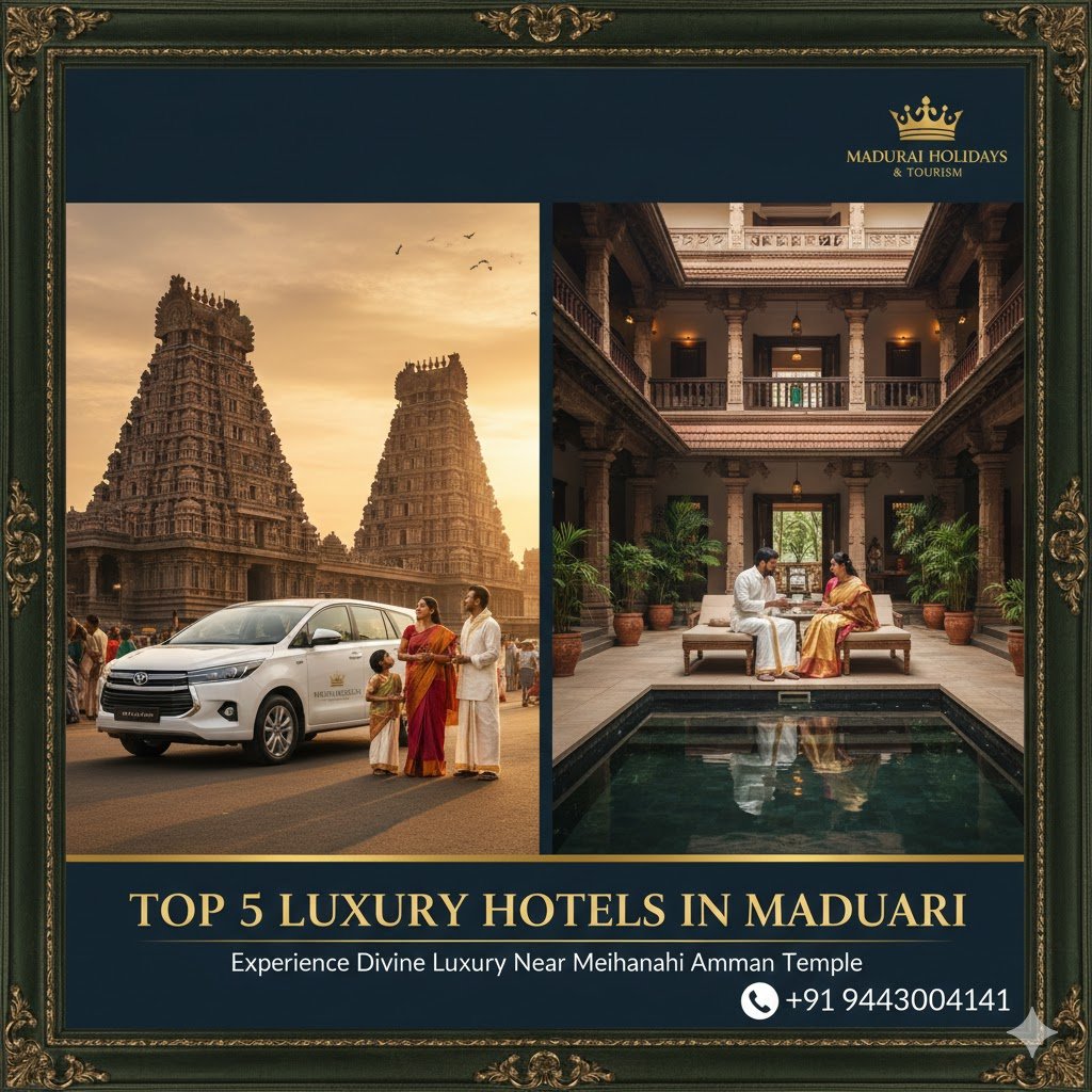 Top 5 Luxury Stays in Madurai Near Meenakshi Amman Temple: A 2026 Review