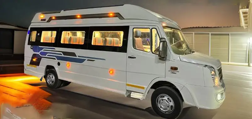 Madurai Tempo Traveller Rental | Affordable Group Travel Van