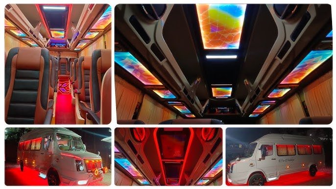Tempo Traveller Hire Near Me Madurai – Luxury Maharaja & Tourist Van Rental
