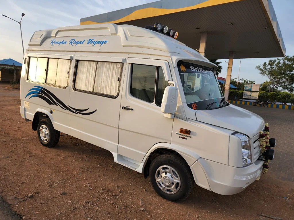 renghatravels tempo traveler hire in madurai 2026