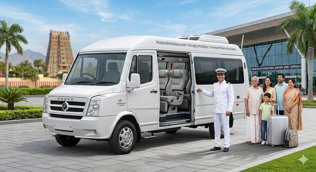 12 Seater Urbania Rental in Madurai Best 2026 Rates for Premium Executive Vans