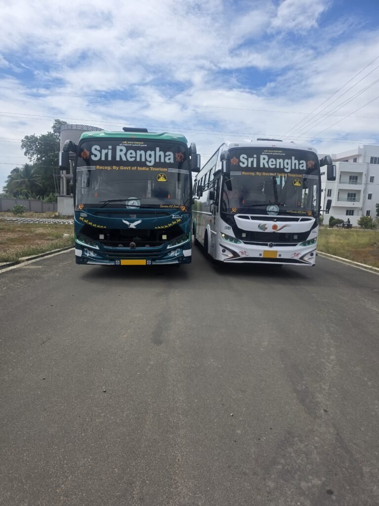 Luxury Bus Rental in Madurai | AC Coach Hire | Madurai Holidays