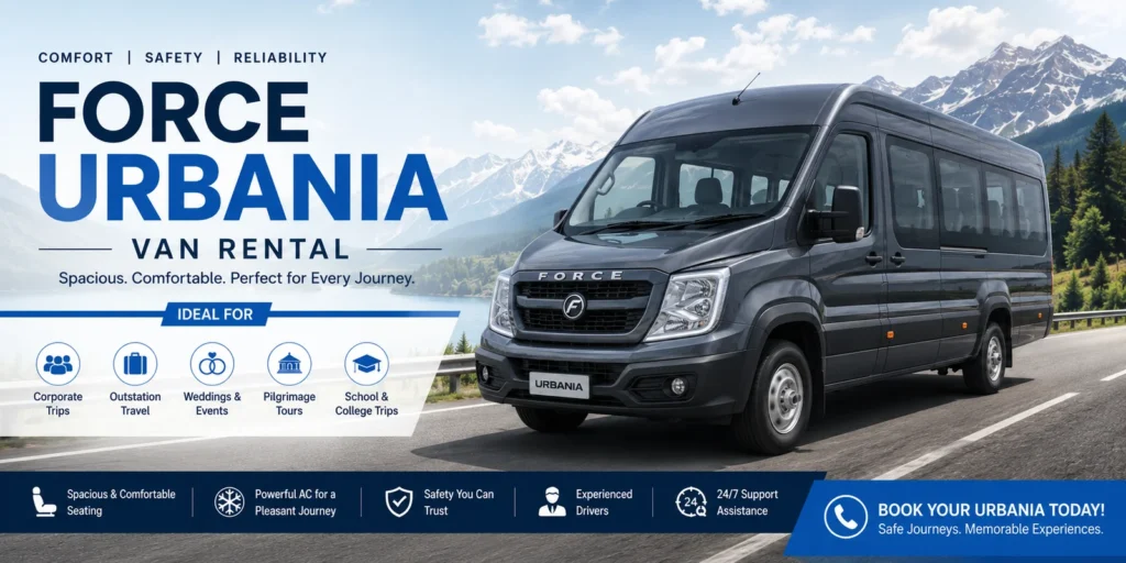 Force Urbania Rental in Madurai madurai holidays